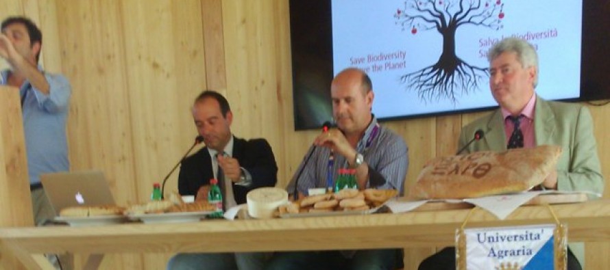 Presentazione del Pane Giallo ad Expo 2015 il 27 giugno